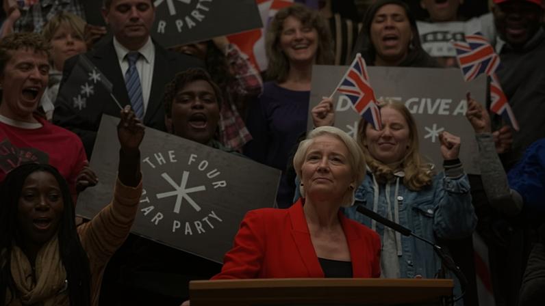 ‘Think Marine Le Pen meets Katie Hopkins’ … Emma Thompson in Years and Years.