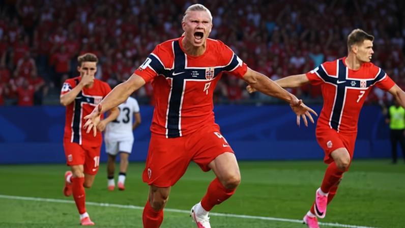 Haaland faz doblete e Noruega derrota Iraque na estreia da Copa
