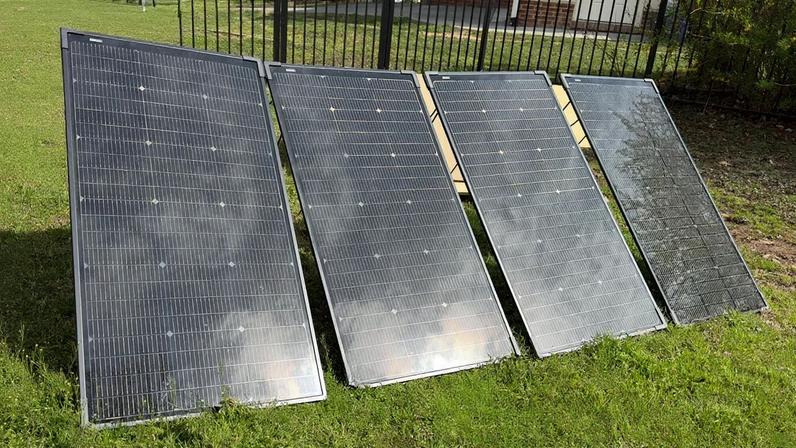Backyard Solar Panels