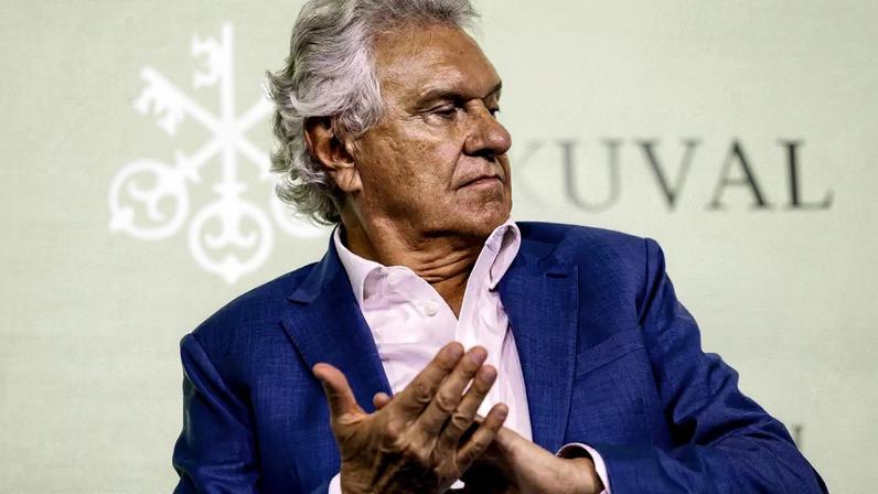 O ex-governador de Goiás e pré-candidato a presidência da República, Ronaldo Caiado (PSD) *(Eduardo Knapp/Folhapress/.)*