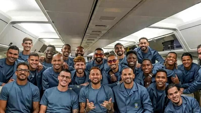 Brasil embarcou para Copa do Mundo 2026 em avião bilionário e com 10 toneladas de bagagem: 'SAMU ambulante'.