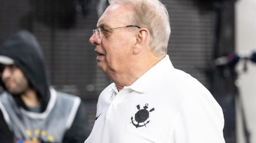 Osmar Stabile, presidente do Corinthians (Foto: Rodilei Morais /Fotoarena/Folhapress)