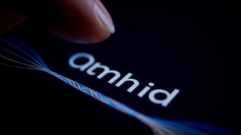 The Gemini logo on a smartphone.