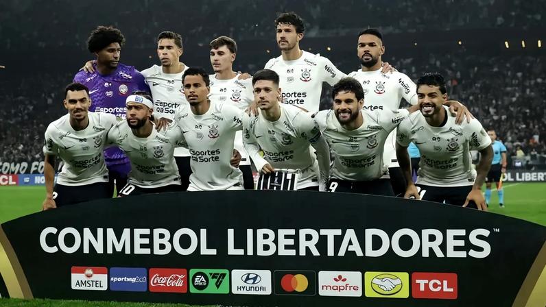 Corinthians na fase de grupos da Libertadores (Foto: Gabriel Silva/RasPress/Folhapress)