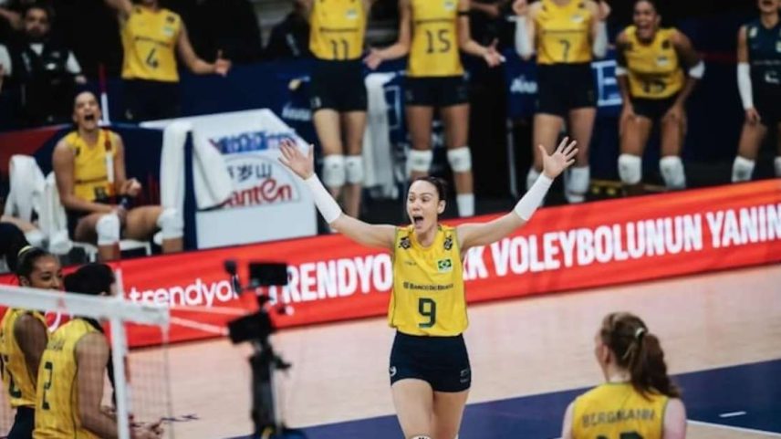 Seleção brasileira vence mais uma na Liga das Nações e se mantém invicta