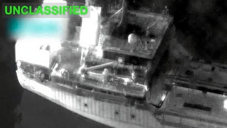 The US attack on the MT Settebello came on the same day as a strike on another Indian-crewed vessel sailing under the flag of Guinea-Bissau (pictured). Photograph: CENTCOM