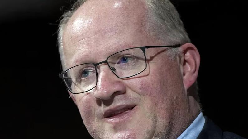 Economista-chefe do Banco Central Europeu (BCE), Philip Lane — Foto: Jason Alden/Bloomberg