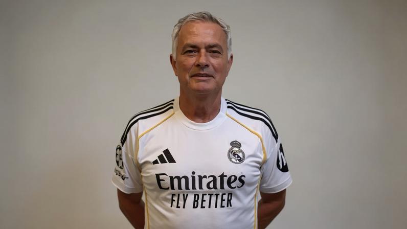 José Mourinho apareceu em vídeo de campanha de Florentino Pérez, candidato à reeleição no Real Madrid.