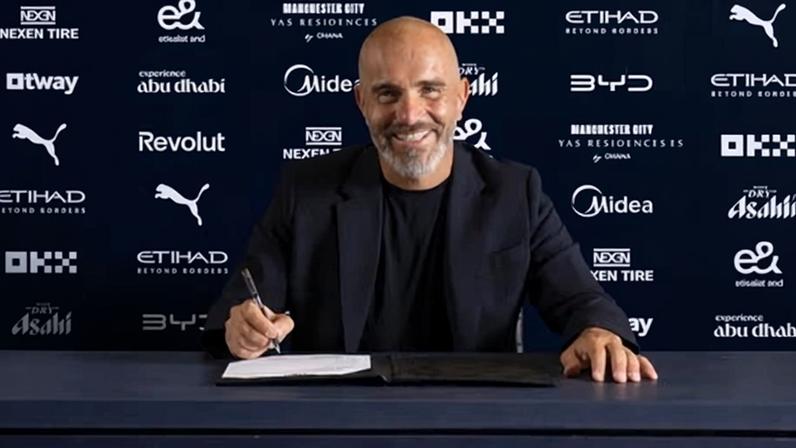 Enzo Maresca confirmado como treinador do Manchester City por três anos