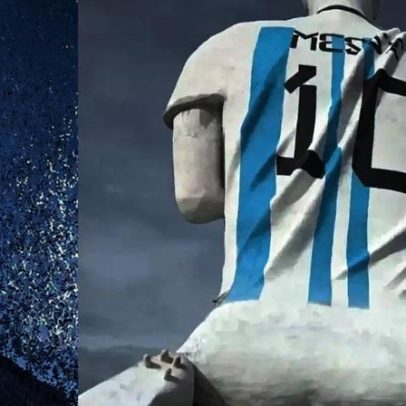 Messi recebe maior estátua do mundo dedicada a ele; web critica pose da obra