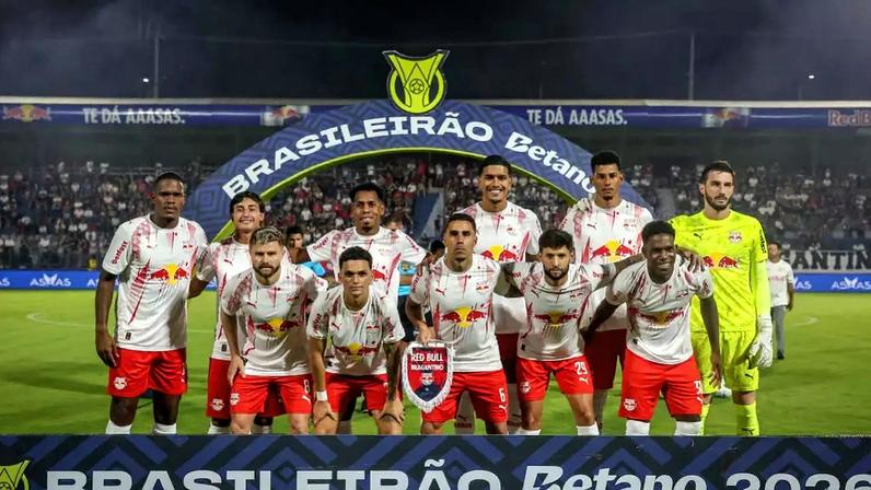 Jogadores do Red Bull Bragantino.