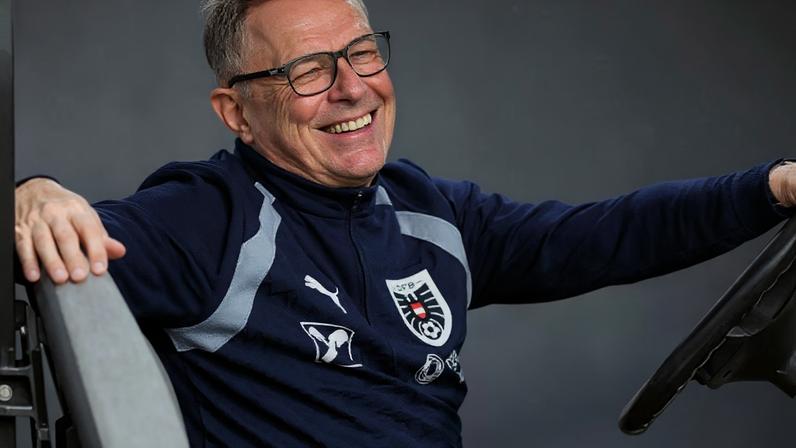 Foto: Divulgação / ÖFB - Legenda: Ralf Rangnick destacou a confiança no trabalho desenvolvido com a seleção austríaca / Jogada10