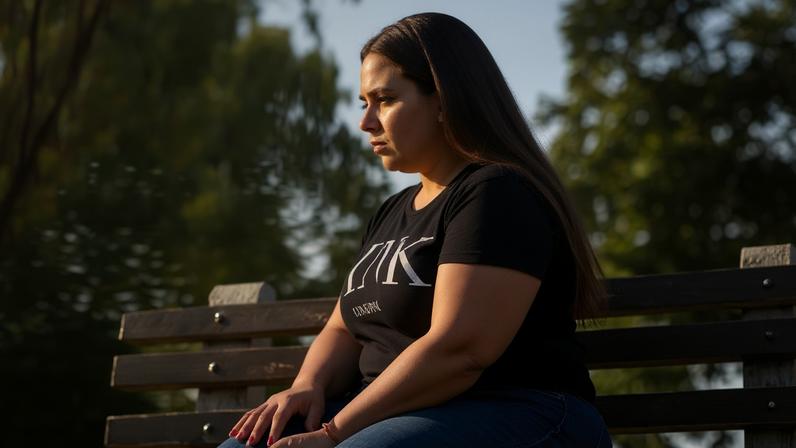 Evelyn was a teenager when Hurricane Mitch hit Honduras in 1998. ‘Every day it’s more barriers,’ she said. She now lives in New York and has two daughters.