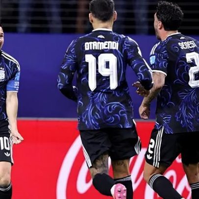 Messi entra no segundo tempo e marca, vitória da Argentina sobre a Jordânia
