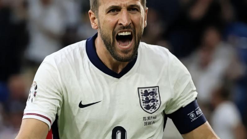 Harry Kane é o principal nome da Inglaterra.