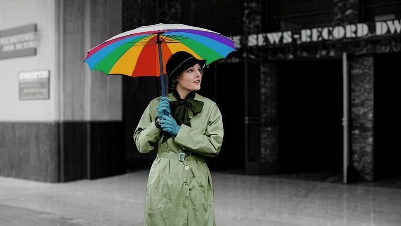 ‘I realised just how bad the weather had become, and how ill-prepared I was for the rain.’ Illustration: Victoria Hart/Guardian Design/Alamy