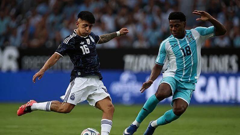 Argentina durante treinamento da Argentina na Copa do Mundo –
