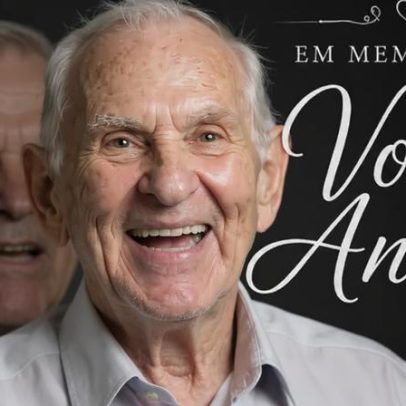 Vovô Anésio morre aos 88; neto Caio lamenta e influencer aparece na UTI