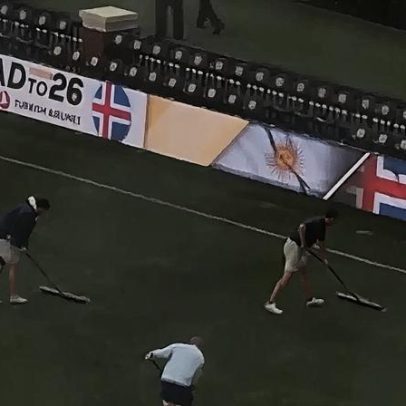 Abertura da Copa enfrenta chuva; FIFA aplica protocolo para tempestades