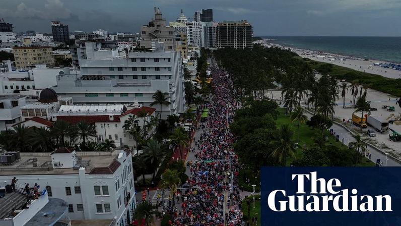 Miami is the current base of the Tartan Army and they have already marched en masse along Ocean Drive.