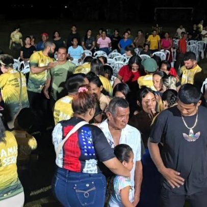 Cacique aceita Jesus durante missão com ribeirinhos no Amazonas