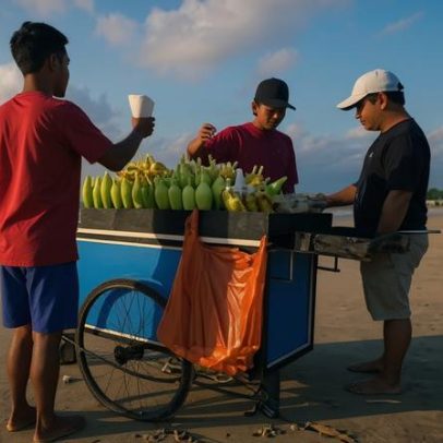 Comidas de praia ao redor do mundo: sabores sob o sol e a areia