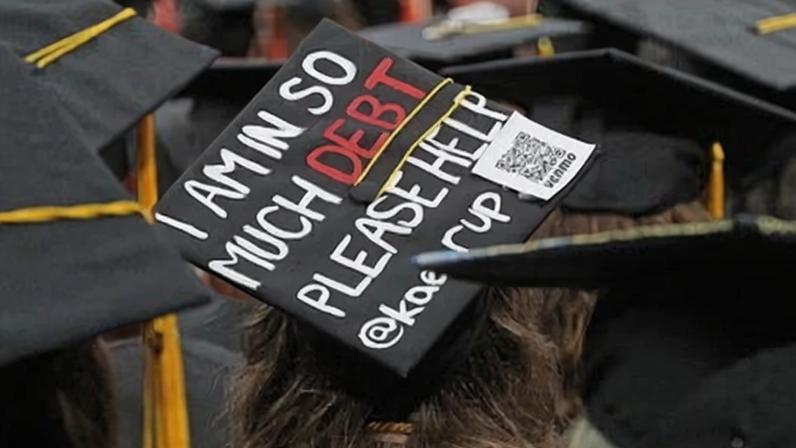 Northeastern students at graduation at the TD Garden in Boston.