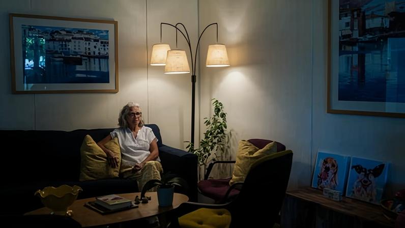 Marcia Ramstrom in her office in Redding, California. Ramstrom lost her brother, Eric Walters, to suicide in 2009.