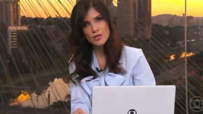 Sabina Simonato se explica aos telespectadores após receber críticos por comentário sobre a liberação antecipada de alunos para assistir ao jogo do Brasil na Copa.