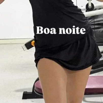 Paula Fernandes treina de madrugada após show e inspira fãs