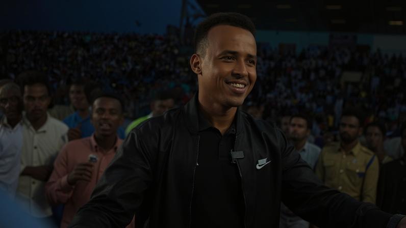 Omar Artan received a hero’s welcome when he returned to Somalia on Wednesday.
