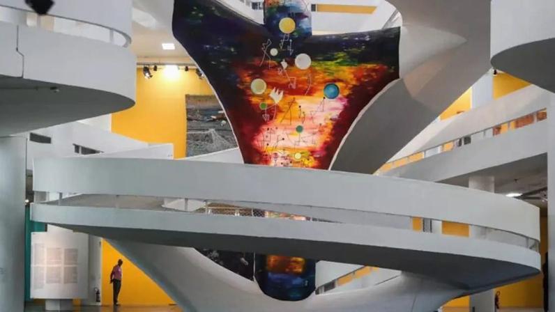 Imagem da 36ª Bienal de São Paulo, que ocorreu no ano passado, no Parque Ibirapuera.