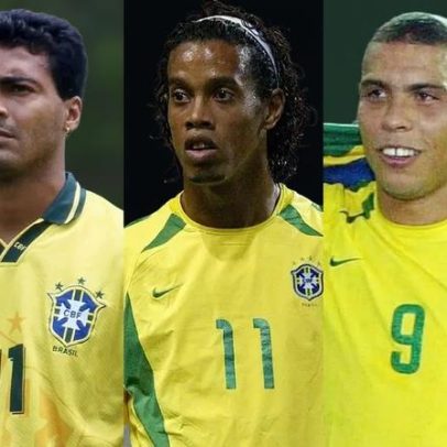 Como estão hoje os maiores craques da Seleção Brasileira