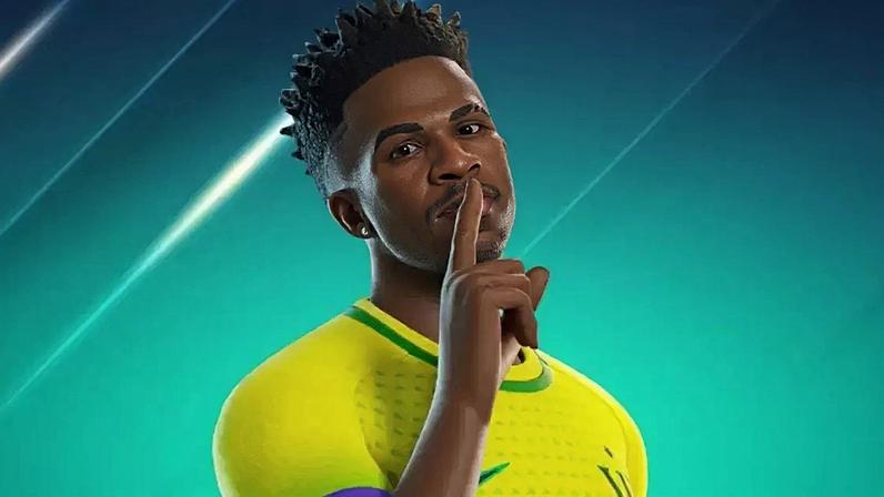 Vini Jr. estreia como personagem jogável no Fortnite próximo à Copa