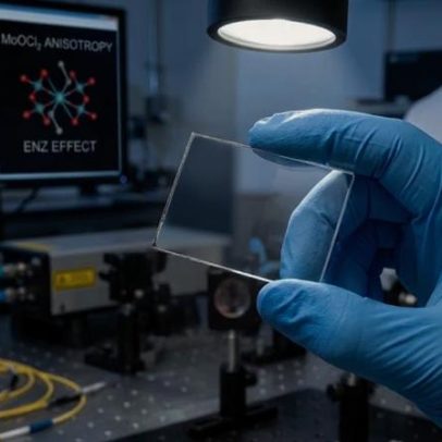 Cristal ultrafino que age como metal e vidro pode revolucionar chips e óculos