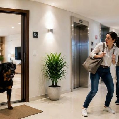 Pode deixar a porta do apartamento aberta o dia todo?