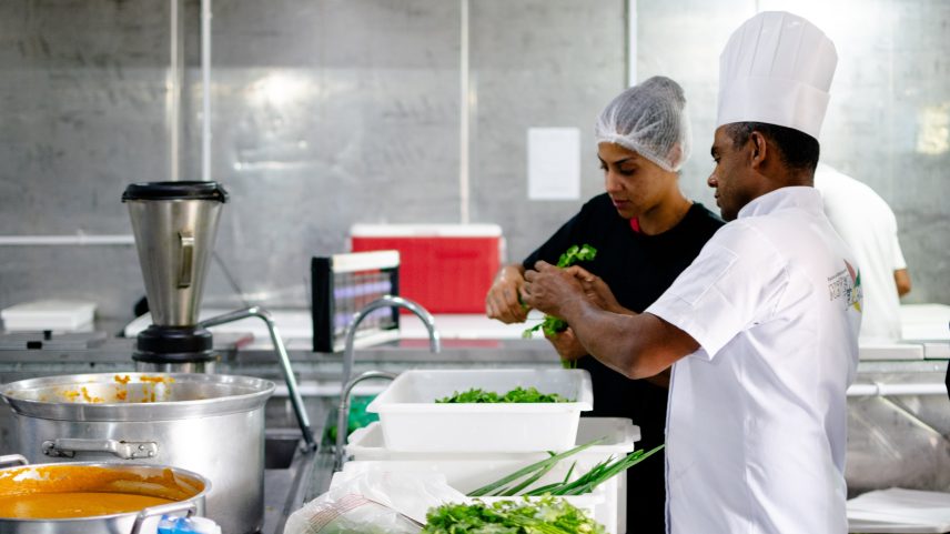 Segunda unidade da Cozinha-Escola Centro de Qualificação e Escola de Gastronomia