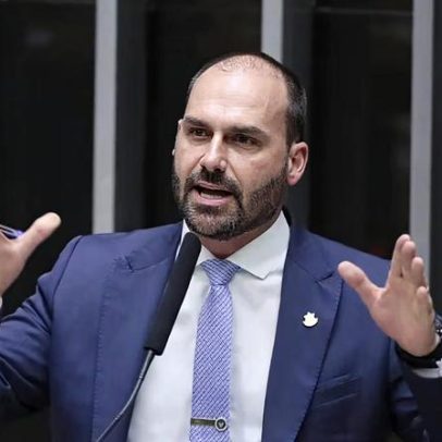 Eduardo Bolsonaro critica condenação do STF e afirma tirá-lo das eleições