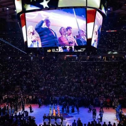 Final da NBA em NY teve ingressos de US$ 100 mil com Trump e celebridades