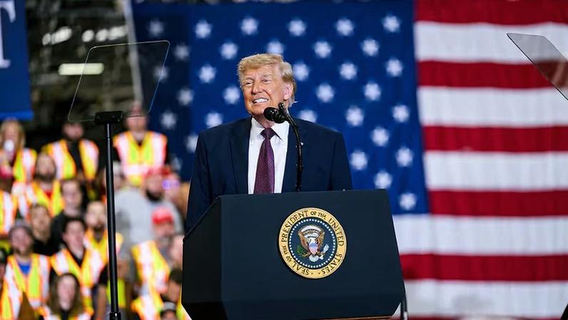 Trump divulgou o modelo em sua rede social nesta sexta