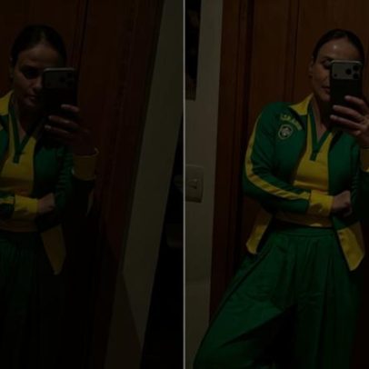 Juliana Silveira torce pelo Brasil e compartilha fotos da Copa