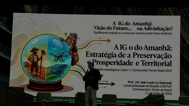 Jean Louis Le Guerroué, doutor em Ciência dos Alimentos pela INFRAE França