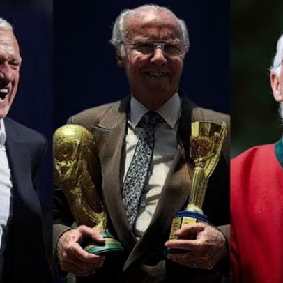 Três campeões da Copa do Mundo que foram jogador e técnico
