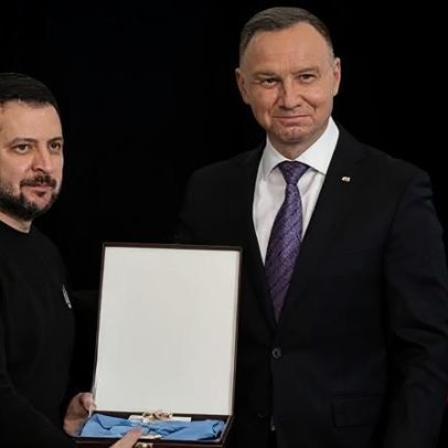 Zelensky devolve maior honraria polonesa após retirada de condecoração