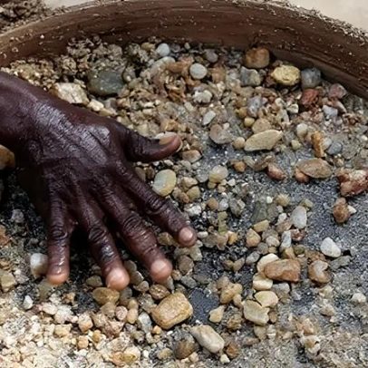 Diamante encontrado pela graça de Deus, segundo relato