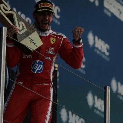 F1: 12 marcas históricas da primeira vitória de Hamilton pela Ferrari