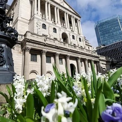 BoE mantém juros em 3,75% com queda de energia e economia fraca
