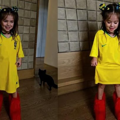 Por que minha filha calça meus sapatos? Psicologia revela além da brincadeira