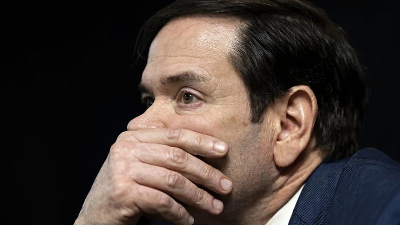 O secretário de Estado dos EUA, Marco Rubio