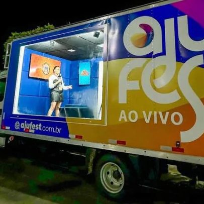 AJUFEST inaugura unidade móvel para transmissões ao vivo